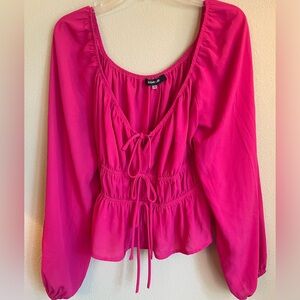 Sugar Lips women’s blouse pink size xl
